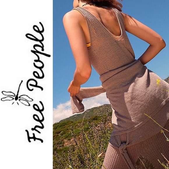 Free People Dresses & Skirts - NEW FREE PEOPLE Knit Dress & Sweater Set